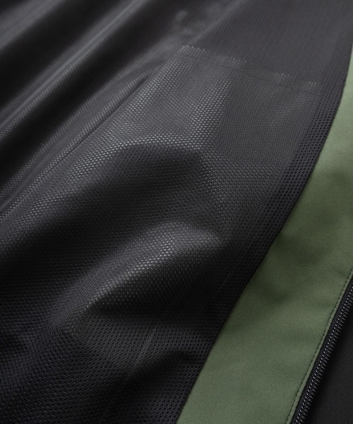 「make a ray!」 マウンテンパーカー L ベージュ×ブラック メンズ