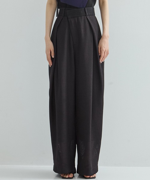 ま*め様 BLACK357BDU trousers STAFF STYLING｜THE SHOP YOHJI YAMAMOTO