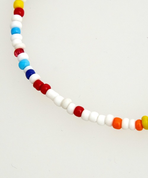 ネックレス an meets zakka ヒッピーテイストレトロアクリルビーズ
