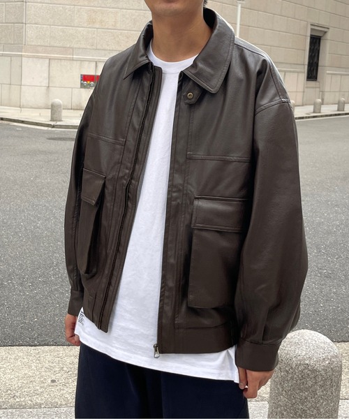 「CPCM」 ブルゾン MEDIUM ブラック メンズ_画像2