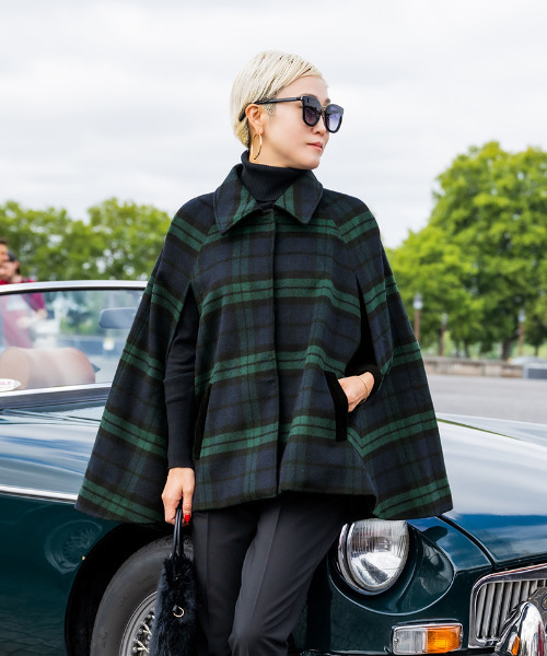 JENNE」 コート「BRIGITTE BARDOTコラボ」 MEDIUM グリーン レディース