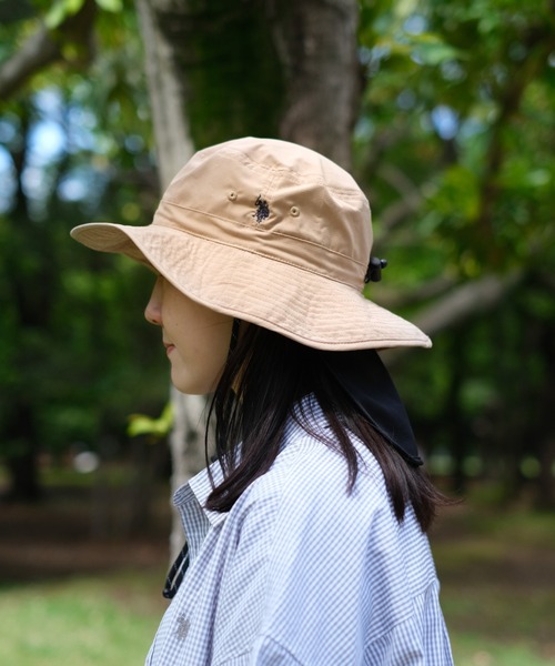 BROKEN BASE（ブロークンベース） uvカット 帽子 ハット U.S. POLO