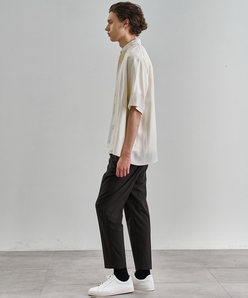 スラックス (EC限定）COMFORT FUNCTION アンクルパンツ メンズ