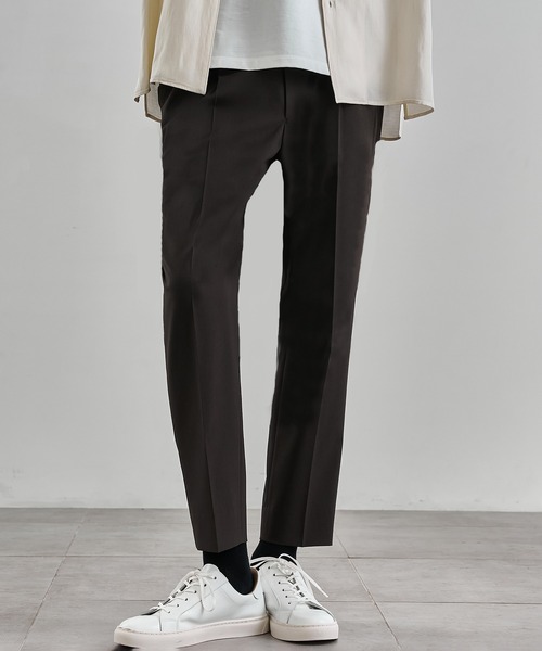 スラックス (EC限定）COMFORT FUNCTION アンクルパンツ メンズ