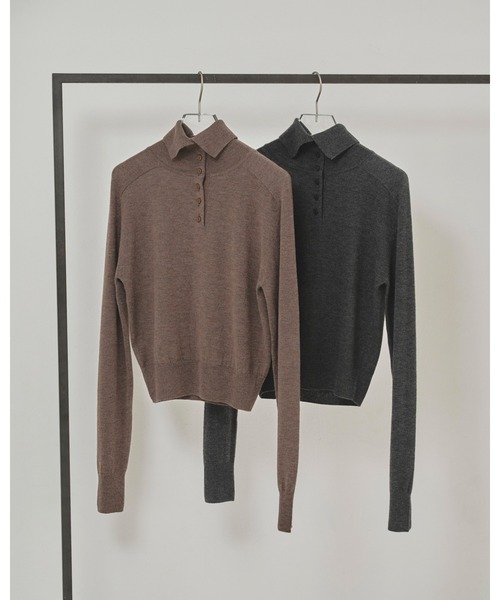 TODAYFUL ニット セーター Front Botton Knit レディース : ZOZOTOWN