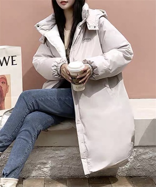 「Dream garden」 ダウンコート M アイボリー レディース_画像5