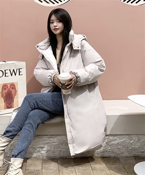 「Dream garden」 ダウンコート M アイボリー レディース_画像6