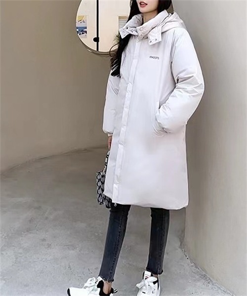 「Dream garden」 ダウンコート M アイボリー レディース_画像9