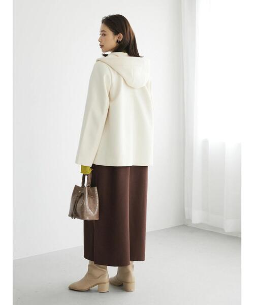 「Green Parks」 「chocol raffine robe」ブルゾン FREE ダークブラウン レディース_画像4