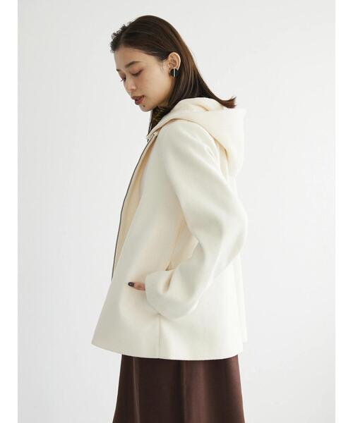 「Green Parks」 「chocol raffine robe」ブルゾン FREE ダークブラウン レディース_画像7