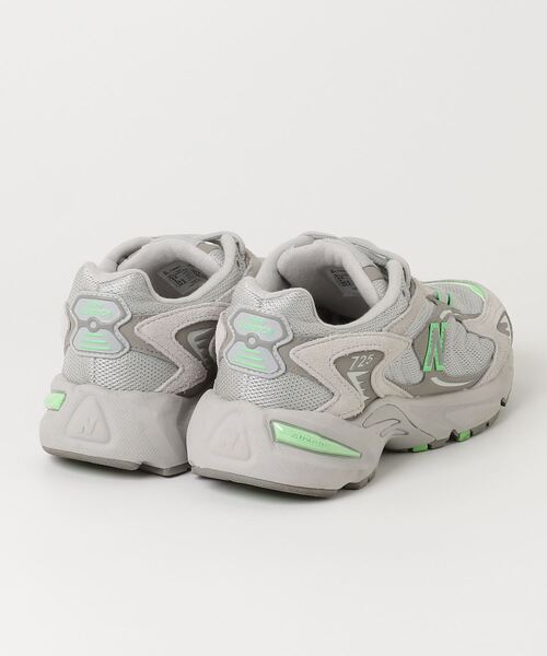 「New Balance」 ローカットスニーカー 24.5cm グレー レディース