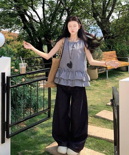 shopnikoniko（ショップにこにこ） チュニック チュニック チェック