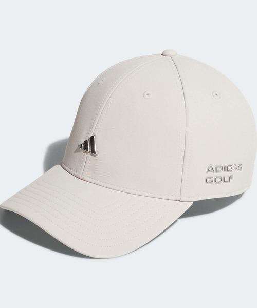 キャップ 帽子 撥水 メタルロゴ キャップ「adidas Golf
