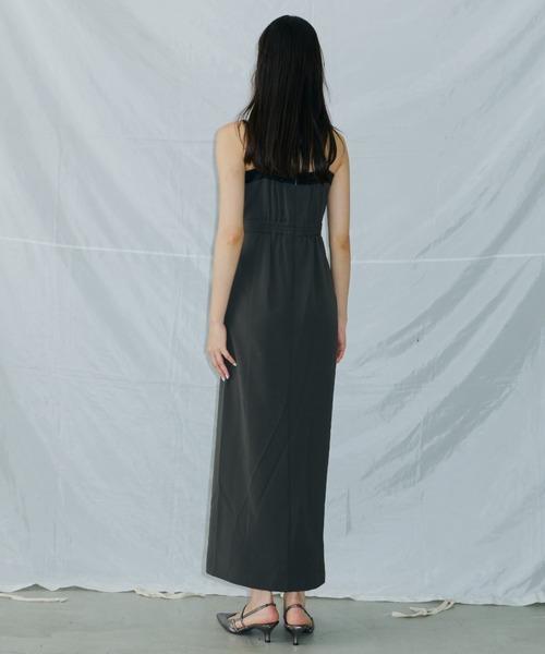 ANDRESD ドレス ドロップドパールドレス / dropped pearl dress