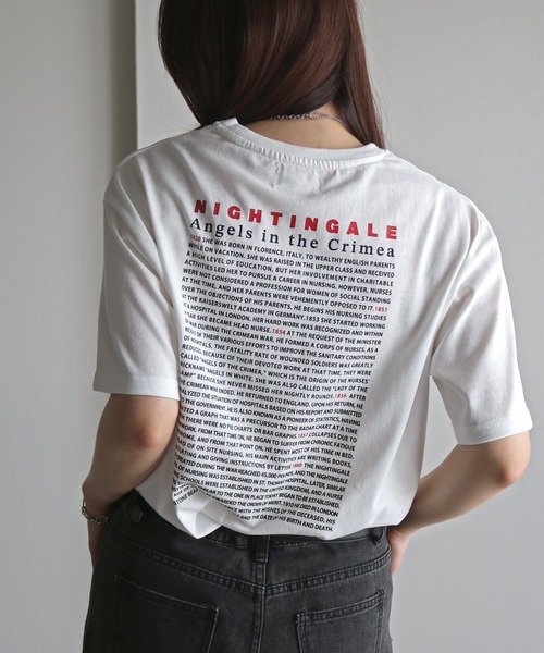 【値下げ対応可能‼️】Off-White レディース Tシャツ バックロゴ 花 tシャツ バックロゴデザインカラフルTシャツ レディース