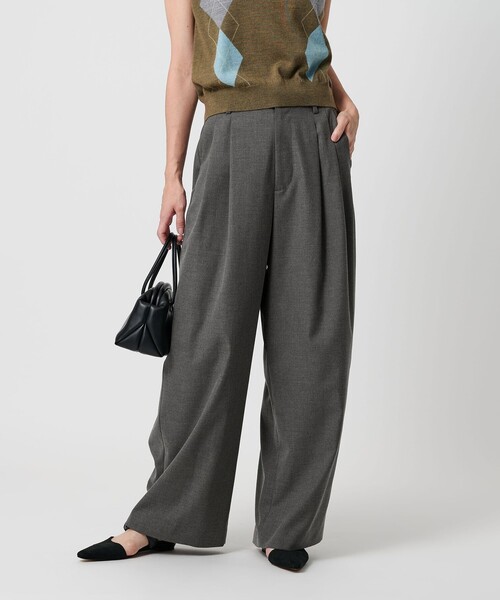 専用‼️新品未使用 BEAUTY&YOUTH タック入り スラックス L BEAUTY＆YOUTH UNITED ARROWS スラックス パンツ バックラップ