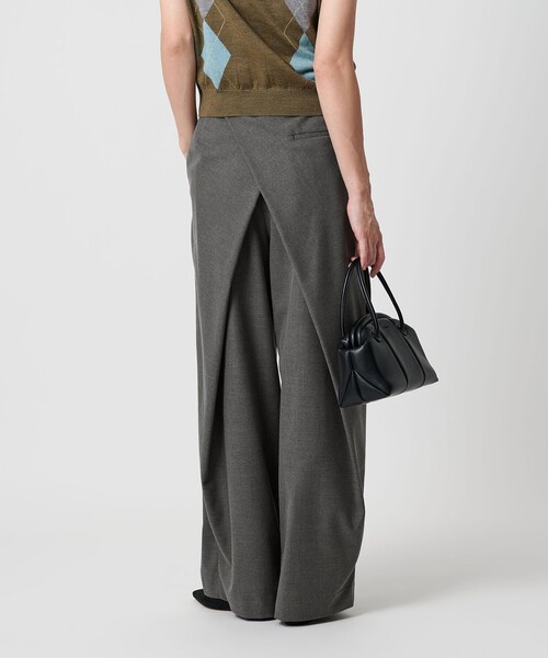 united arrows 【usedig】トラックパンツ　ウォッシャブル BEAUTY＆YOUTH UNITED ARROWS スラックス パンツ バックラップ