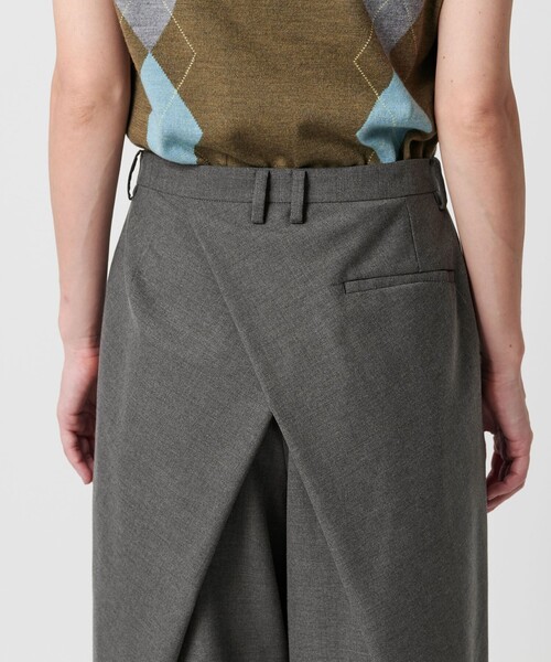 BEAUTY&YOUTH UNITED ARROWS ワイドタックパンツ BEAUTY＆YOUTH UNITED ARROWS スラックス パンツ バックラップ タック