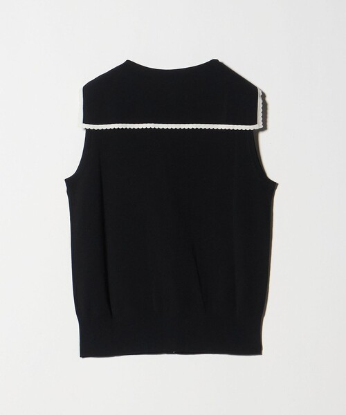 【新品タグ付】UNITED ARROWS ニット ノースリーブ UNITED ARROWS ニット セーター スカラップ セーラー