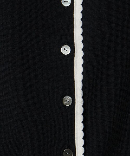 【新品タグ付】UNITED ARROWS ニット ノースリーブ Audrey and John Wad ニット セーター クルーネックノースリーブ