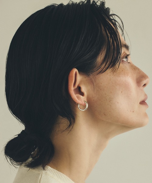 TEN. イヤリング SILVER925 ロールイヤリング レディース メンズ