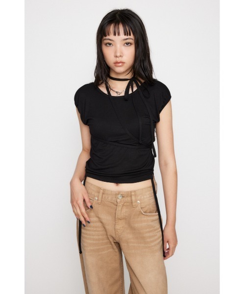 LAGUA GEM（ラグアジェム） tシャツ RIBBON DROP トップス レディース