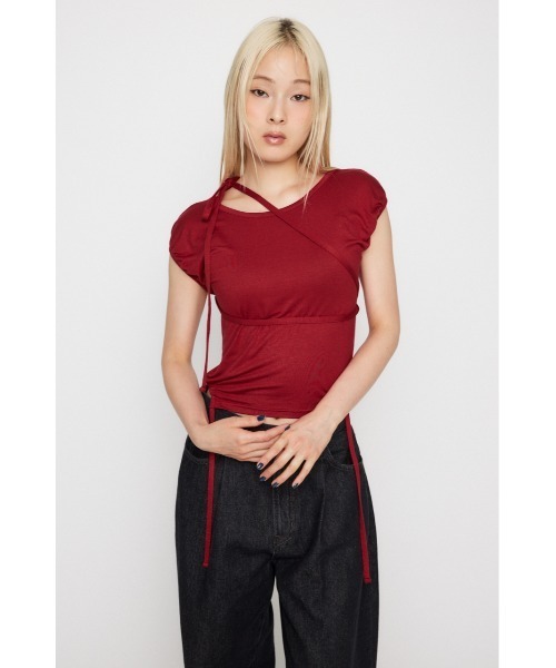 LAGUA GEM（ラグアジェム） tシャツ RIBBON DROP トップス レディース