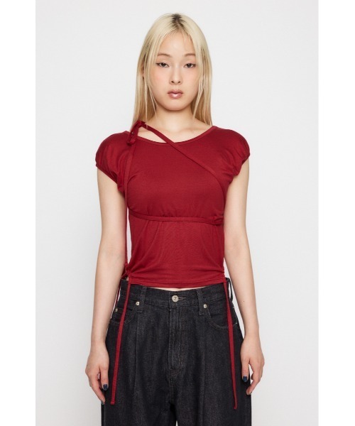 LAGUA GEM（ラグアジェム） tシャツ RIBBON DROP トップス レディース