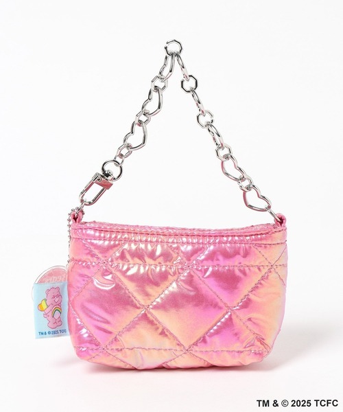 tiny ポーチ 「ケアベア(TM)」コラボオーロラミニポーチ「tiny tiny