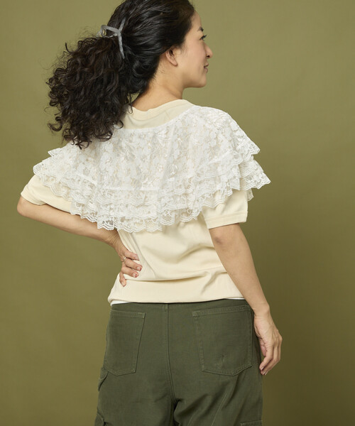 Freada（フリーダ） ブラウス シャツ インド レースブラウス
