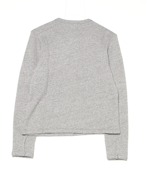 Polo Ralph Lauren 半袖カーディガン M グレー POLO RALPH LAUREN カーディガン Polo ベア フレンチ テリー