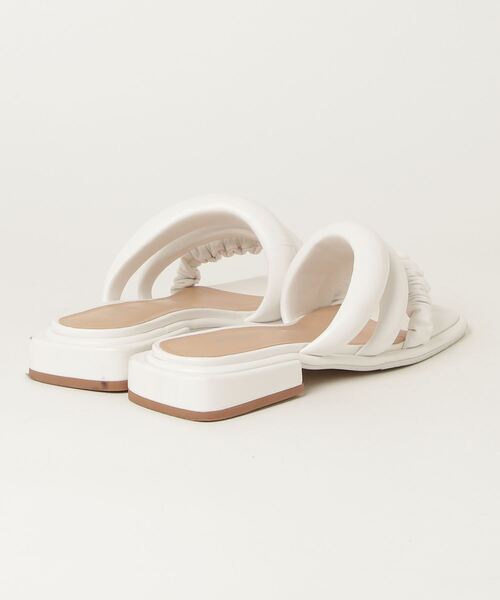 「JW PEI」 フラットサンダル 36 ホワイト レディース_画像2