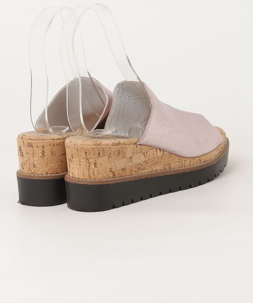 「KAREN LIPPS 」 ミュール 37 ピンク レディース_画像2