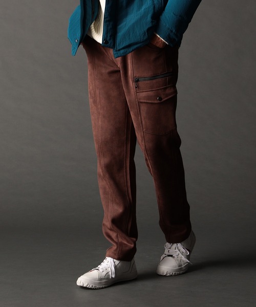 ニコルクラブフォーメン（NICOLE CLUB FOR MEN）/ムラプリントカットソー カーゴパンツ NICOLE CLUB FOR MEN（ニコルクラブフォーメン） カーゴパンツ ムラ