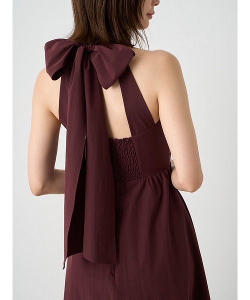 SNIDEL 「SNIDEL」 ホルターネックワンピース 1 ピンク レディース