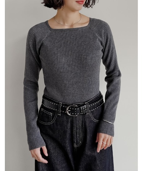 Re:EDIT（リエディ） ニット セーター 「新色追加」「2025AW