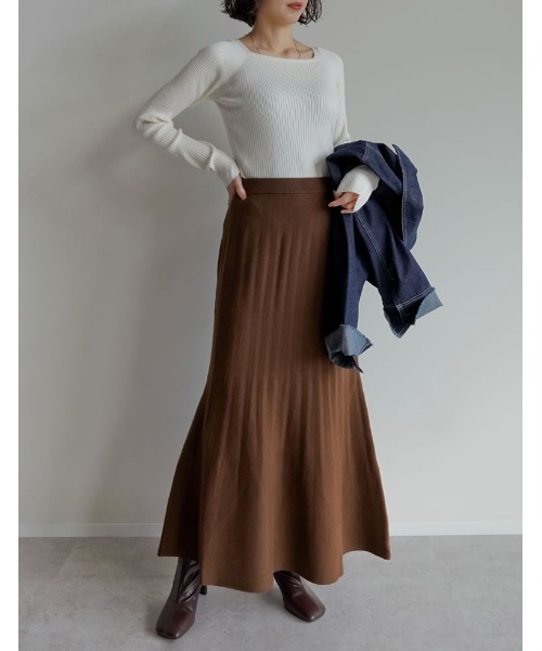 Re:EDIT（リエディ） ニット セーター 「新色追加」「2025AW