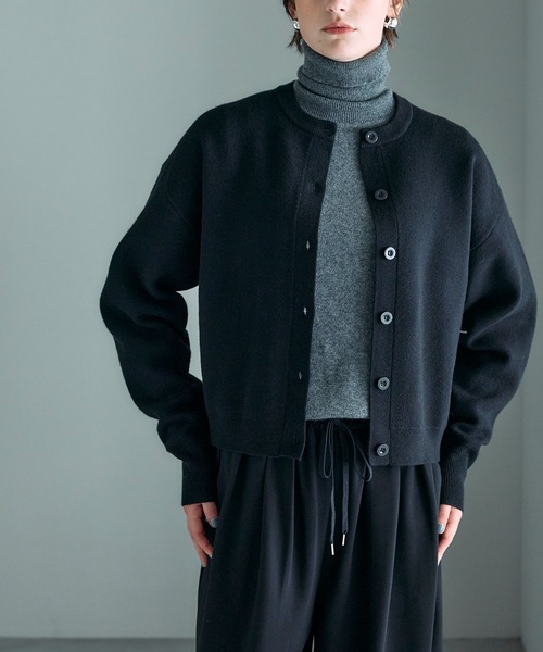 N.O.R.C カーディガン 「ZOZO限定」ファンクションイージーニット