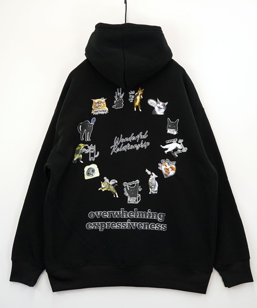 BURNER（バーナー） パーカー 「GROOVY STORE」ワイドシルエット