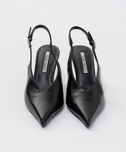 パンプス ミュール Vカットウェッジパンプス / V-Cut Wedge Pumpsの画像