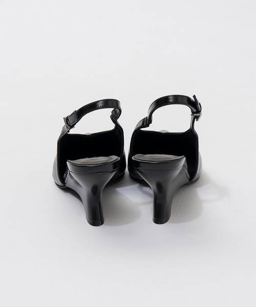 パンプス ミュール Vカットウェッジパンプス / V-Cut Wedge Pumpsの画像