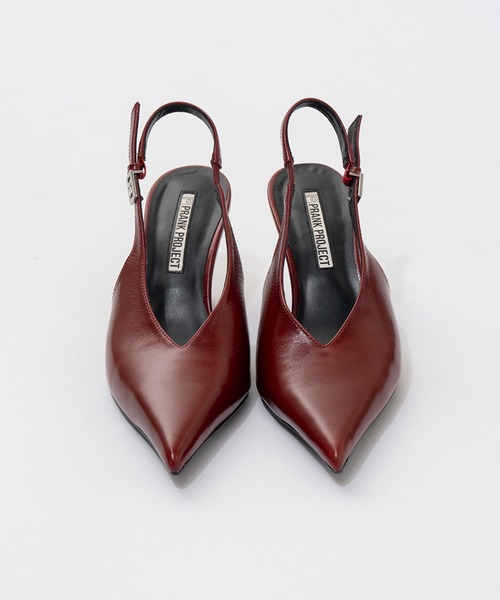 パンプス ミュール Vカットウェッジパンプス / V-Cut Wedge Pumpsの画像