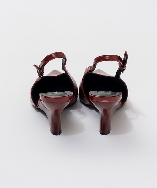 パンプス ミュール Vカットウェッジパンプス / V-Cut Wedge Pumpsの画像
