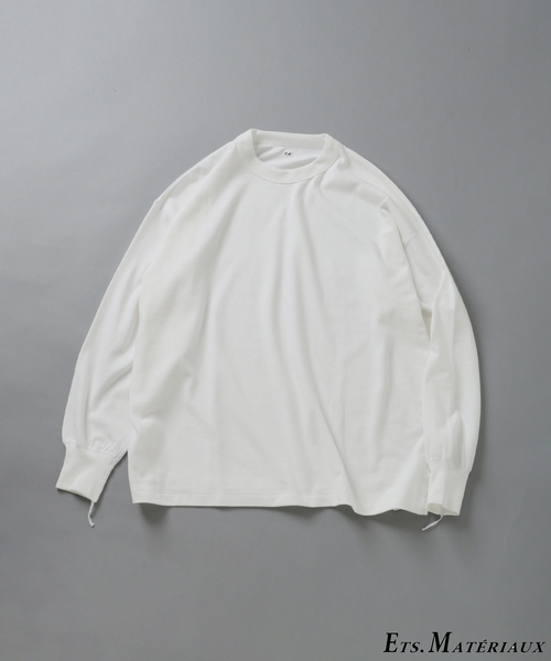 Ets.MATERIAUX（マテリオ） tシャツ GOKUJUKU 天竺 ロングスリーブ