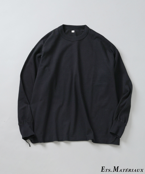 Ets.MATERIAUX（マテリオ） tシャツ GOKUJUKU 天竺 ロングスリーブ