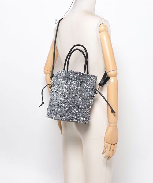 ショルダーバッグ バッグ an meets zakka スパンコール2WAYショルダー