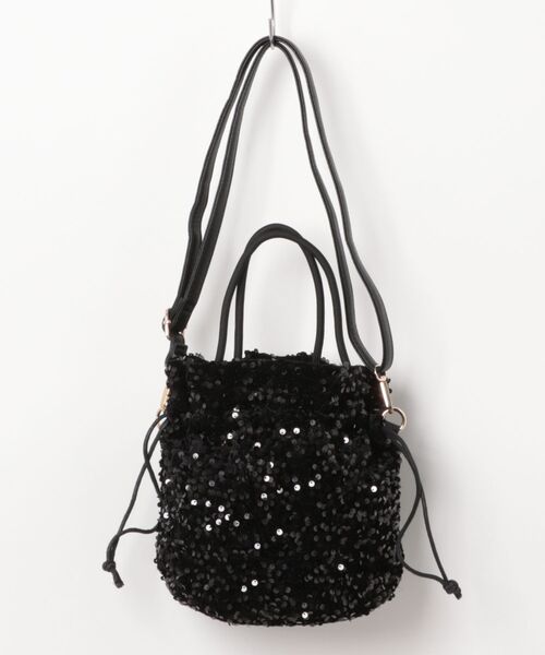 ショルダーバッグ バッグ an meets zakka スパンコール2WAYショルダー 