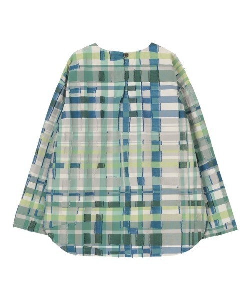 Plantation（プランテーション） 長袖ブラウス M size パープル