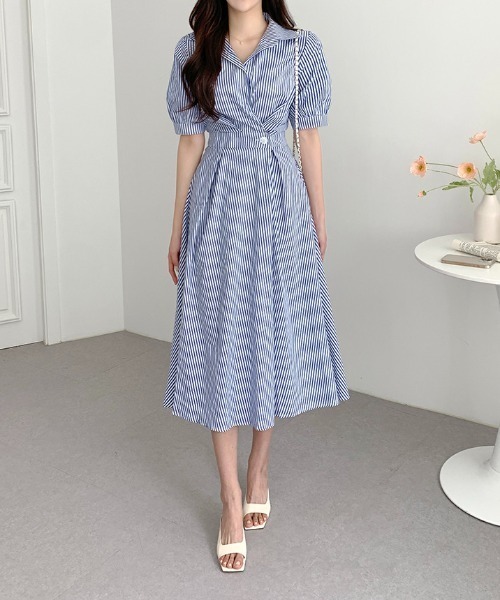 「FAVORITO」 シャツワンピース F ブラック レディース_画像3