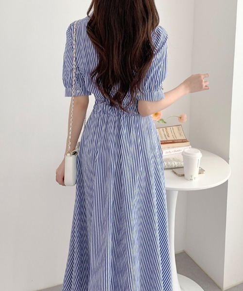 「FAVORITO」 シャツワンピース F ブラック レディース_画像7